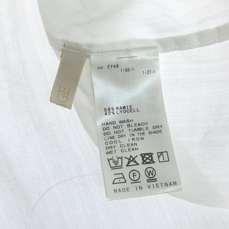Plage / プラージュ | 2026SS | RAMIE LYOCELL CROPPED シャツ |