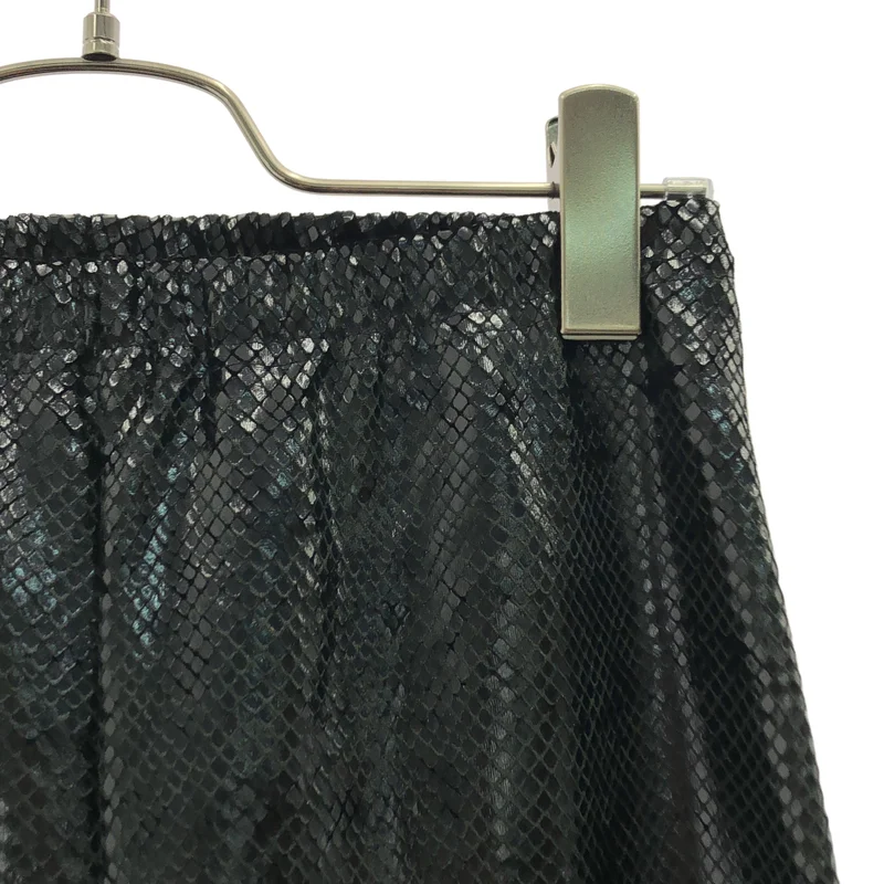 JUNYA WATANABE / ジュンヤワタナベ | 2023AW | 型押し ストレッチ レギンスパンツ | M | レディース