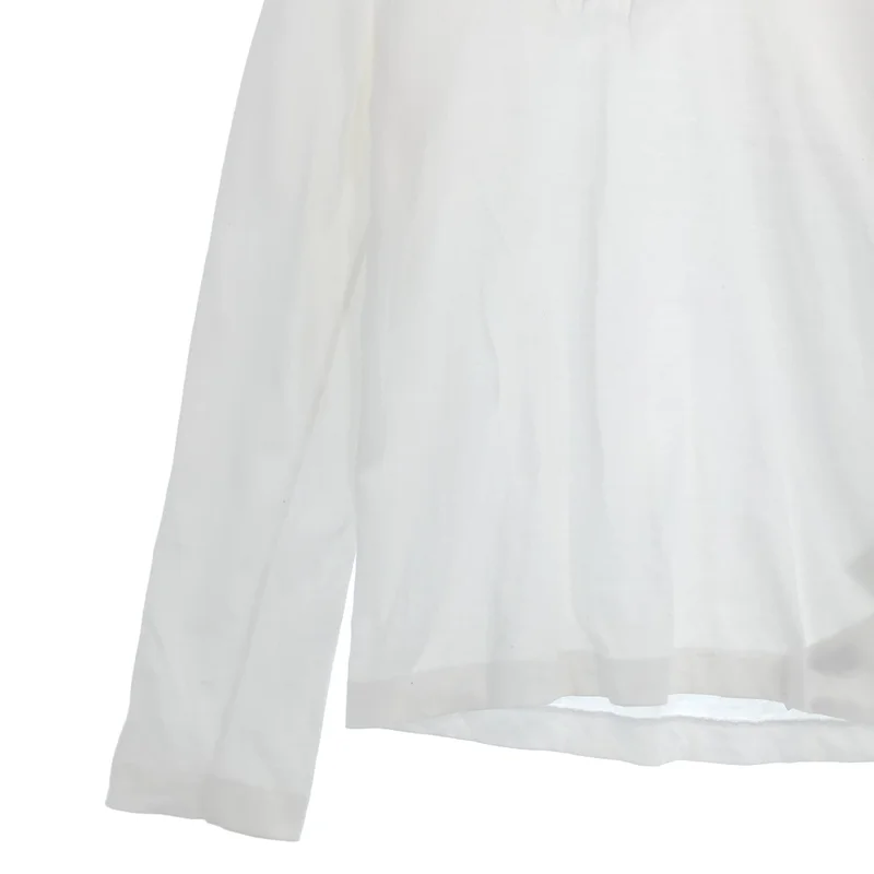 COMME des GARCONS COMME des GARCONS / コムコム | 2009SS | フリルドッキング ロングスリーブTシャツ | XS | レディース
