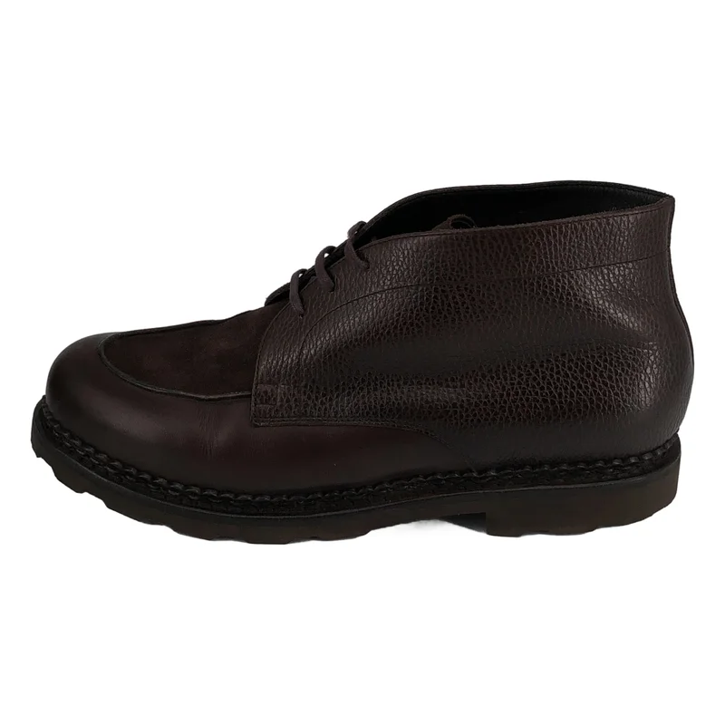 Paraboot / パラブーツ | × ARPENTEUR / SPECIAL CHUKKA / 別注 レザー スエード切り替え チャッカブーツ | 9 1/2 | メンズ