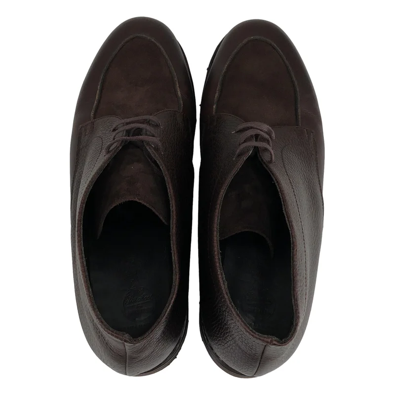Paraboot / パラブーツ | × ARPENTEUR / SPECIAL CHUKKA / 別注 レザー スエード切り替え チャッカブーツ | 9 1/2 | メンズ