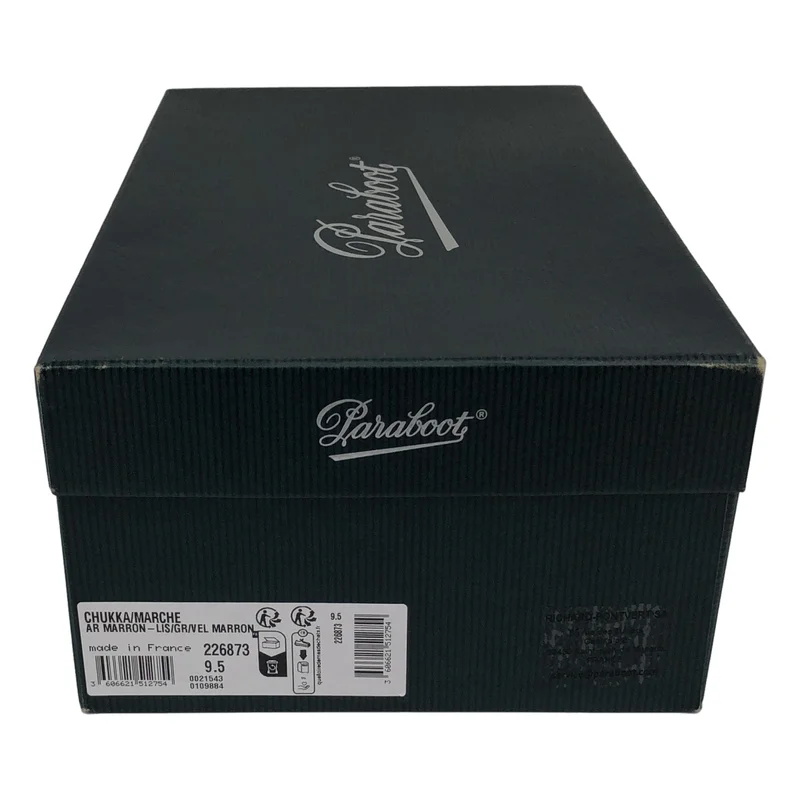 Paraboot / パラブーツ | × ARPENTEUR / SPECIAL CHUKKA / 別注 レザー スエード切り替え チャッカブーツ | 9 1/2 | メンズ