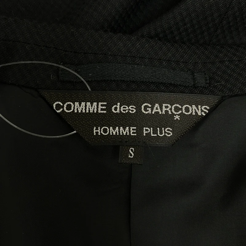 COMME des GARCONS HOMME PLUS / コムデギャルソンオムプリュス | 2022SS | カットアウト ロングジレ ベスト | S | メンズ