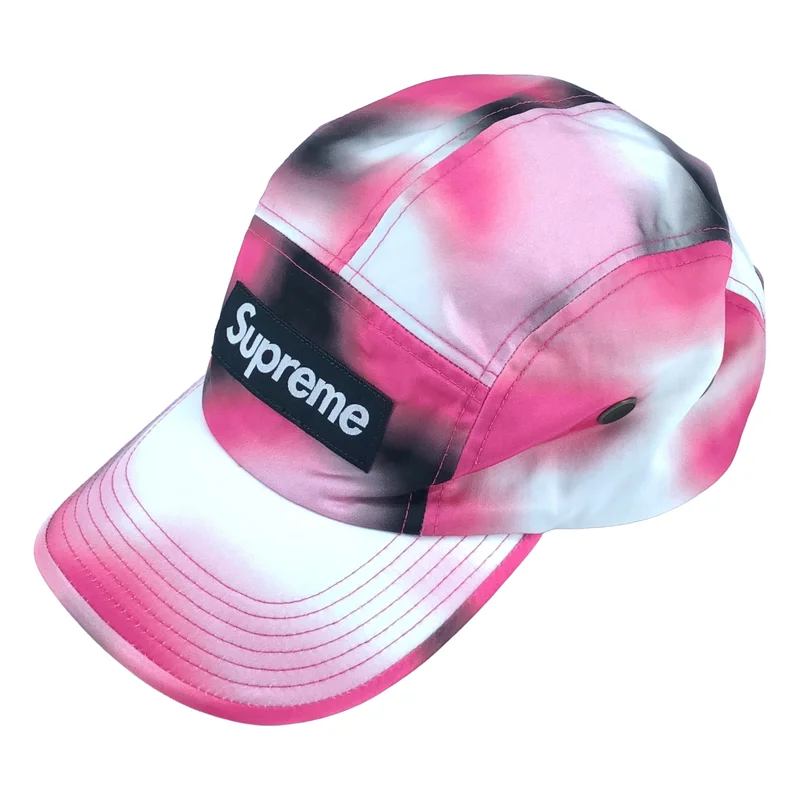 SUPREME / シュプリーム | 2021SS | Washed Satin Camo Camp Cap ボックスロゴ キャップ |