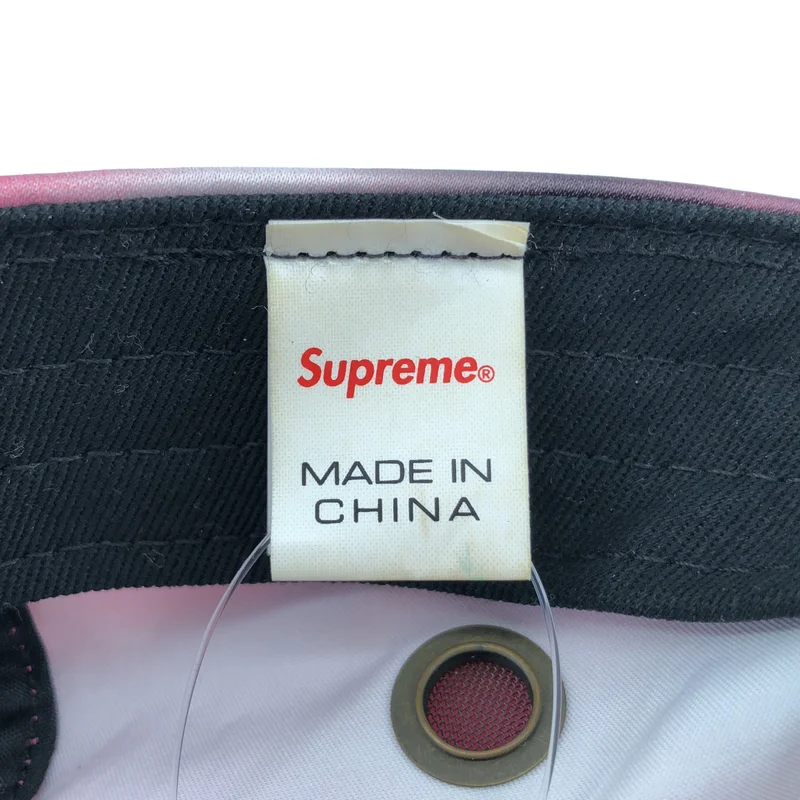 SUPREME / シュプリーム | 2021SS | Washed Satin Camo Camp Cap ボックスロゴ キャップ |