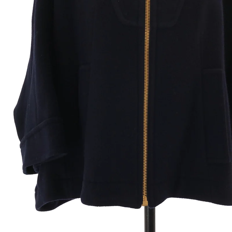 Chloe / クロエ | ウール スタンドカラー ボクシーショートコート | 36 | レディース