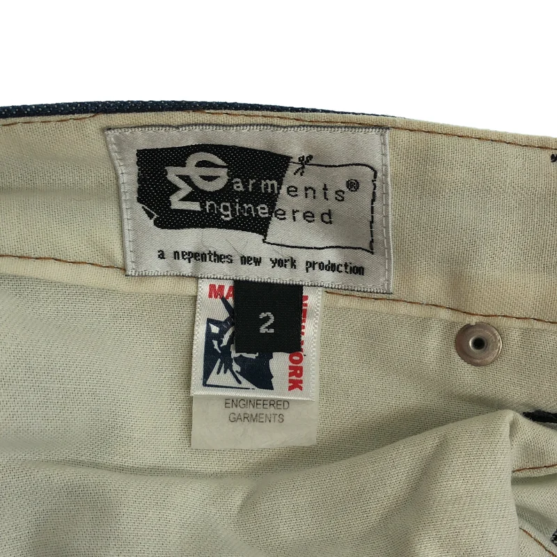 Engineered Garments / エンジニアドガーメンツ | セルビッチ ストレートデニムパンツ | 2 | レディース