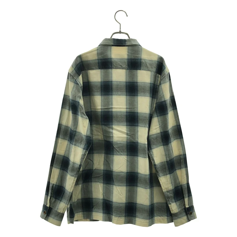 BEAT.F.P.G / ビートエフピージー | RICH WOOL SHIRTS / ウール チェック Wポケット ネルシャツ | 40 | メンズ