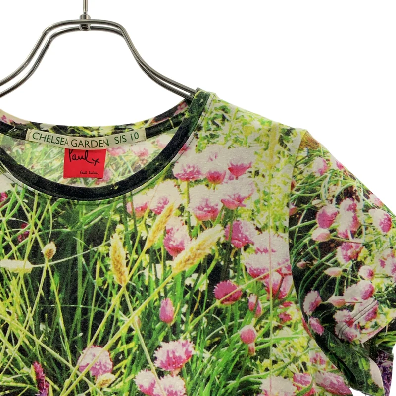 Paul Smith / ポールスミス | CHELSEA GARDEN / コットン フラワープリント カットソー | M | レディース
