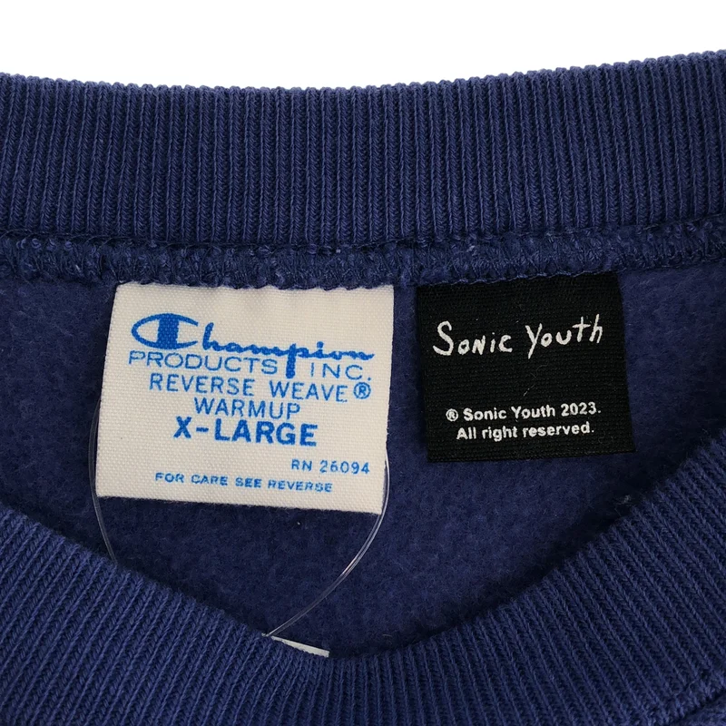 CHAMPION / チャンピオン | × SONIC YOUTH / ×BEAMS / グラフィックプリント スウェット | XL | メンズ