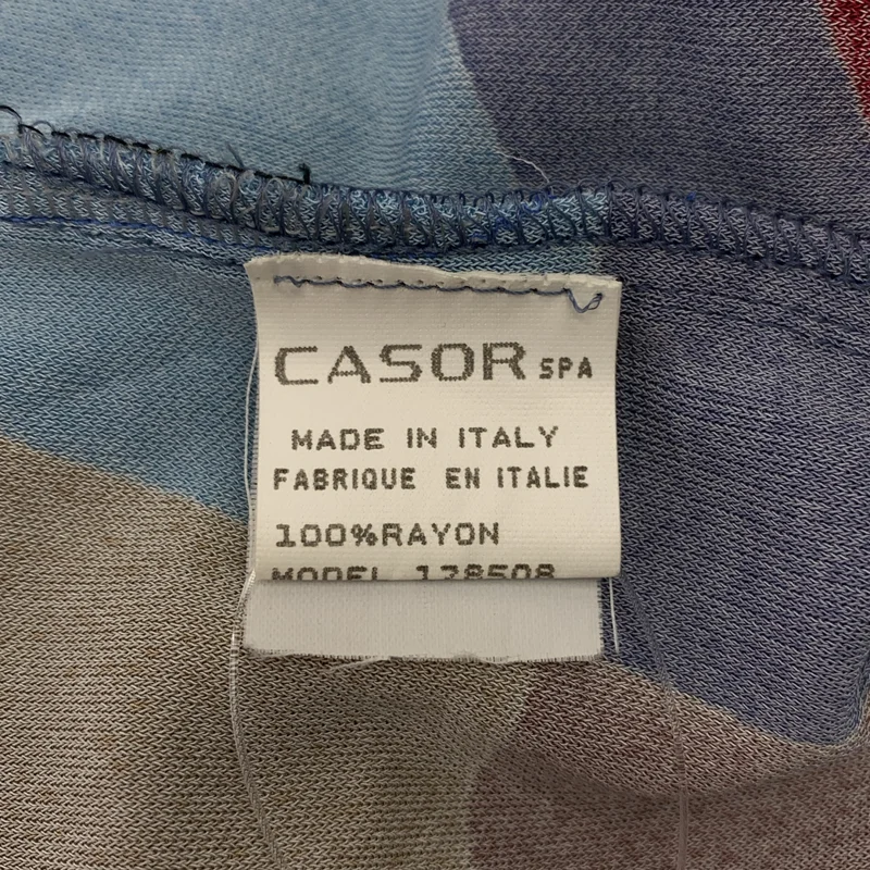 EMILIO PUCCI / エミリオプッチ | ジオメトリック シアーワンピース | 40 | レディース