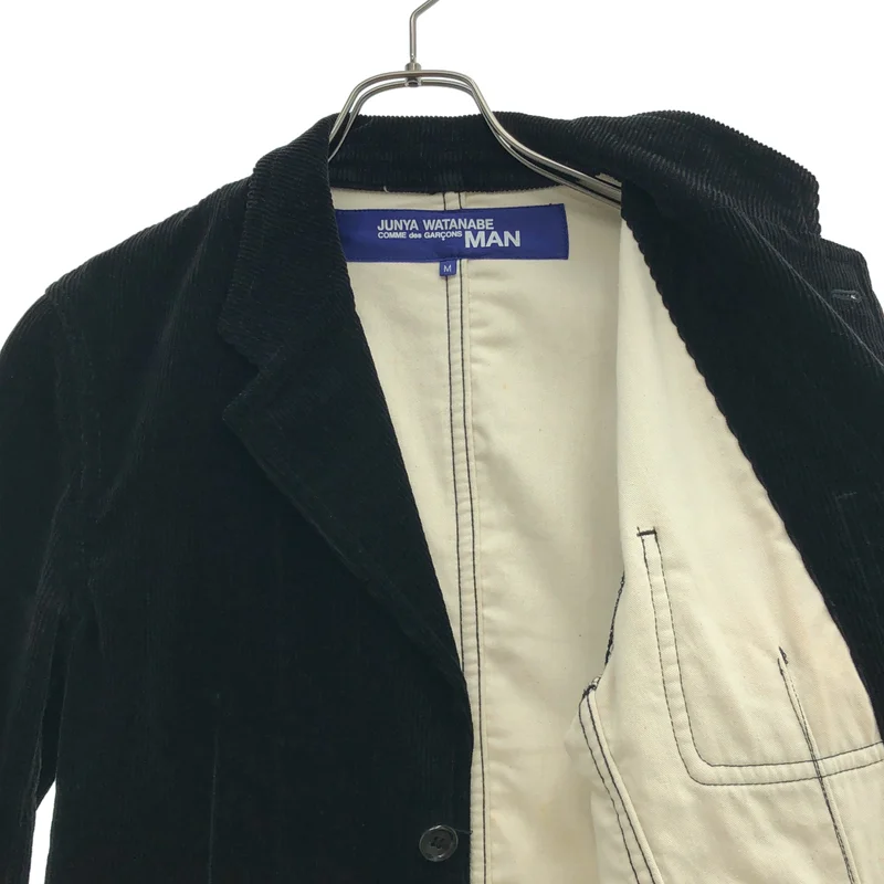 JUNYAWATANABE COMMEdesGARCONS MAN / ジュンヤワタナベマン | 2002AW | コーデュロイ 3B テーラードジャケット | M | メンズ