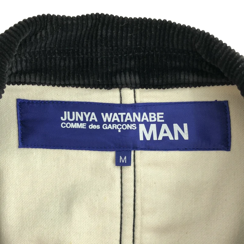 JUNYAWATANABE COMMEdesGARCONS MAN / ジュンヤワタナベマン | 2002AW | コーデュロイ 3B テーラードジャケット | M | メンズ