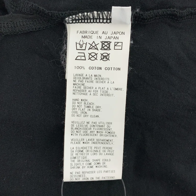B YOHJI YAMAMOTO / ビーヨウジヤマモト | 2017AW | Bロゴ ビッグTシャツ / ユニセックス | 2 | レディース
