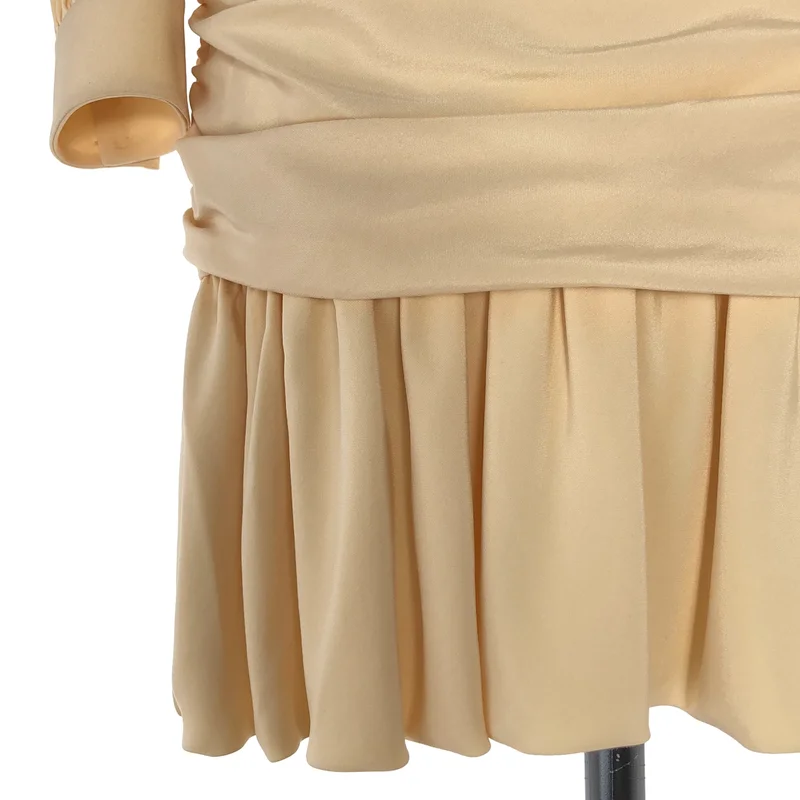 GUCCI / グッチ | 2023SS | Silk Ruched Mini Dress / シルク ラッチド ミニドレス | 36 | レディース