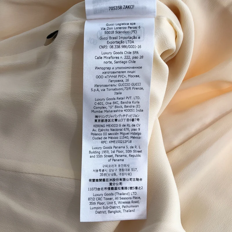 GUCCI / グッチ | 2023SS | Silk Ruched Mini Dress / シルク ラッチド ミニドレス | 36 | レディース