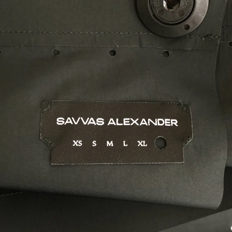 SAVVAS ALEXANDER / サヴァス アレキサンダー / パンチング ラップスカート | SAVVAS ALEXANDER / サヴァス アレキサンダー / パンチング ラップスカート | 1 | レディース
