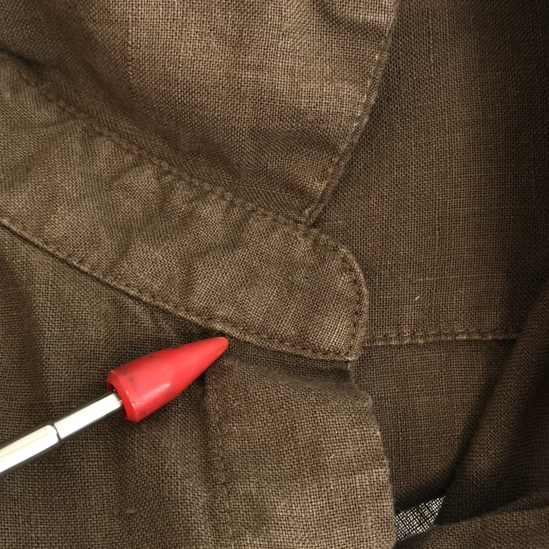 nest robe CONFECT / ネストローブコンフェクト | オーバーダイ リネン レギュラーカラーシャツ | 6 | メンズ