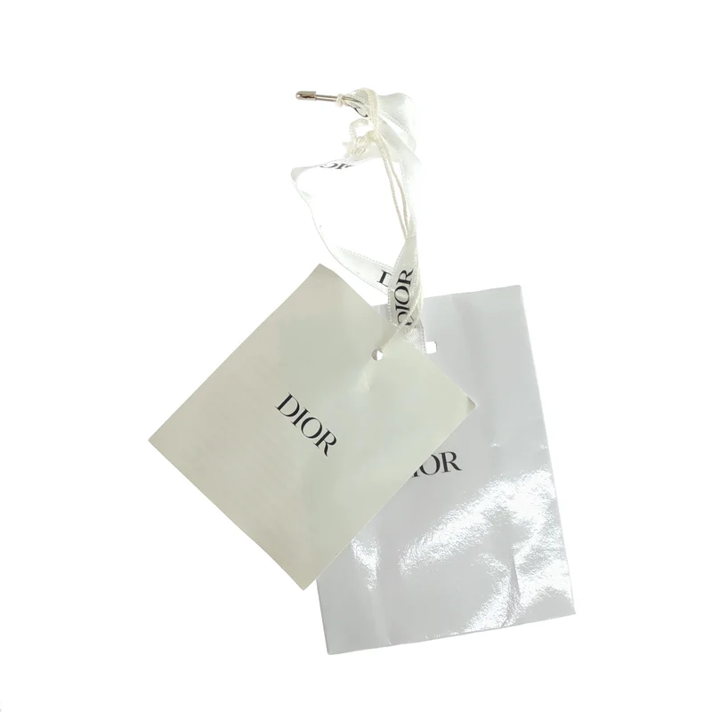 Christian Dior / クリスチャンディオール | コットン シルク ストライプ ティアードスカート | 36 | レディース