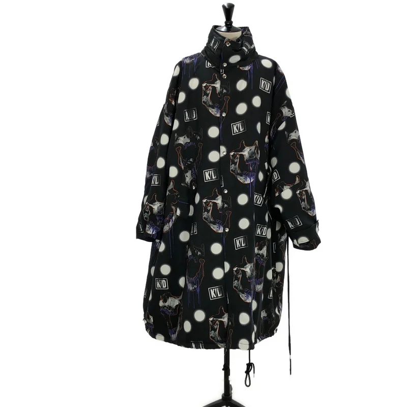 KIDILL / キディル | 2023AW | MODS COAT SKULL PRINT PATTERN / スカル プリント モッズコート | F | メンズ
