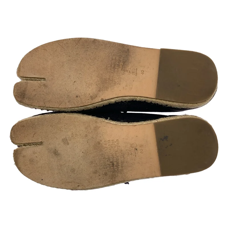 Maison Margiela / メゾンマルジェラ | 2019SS | Tabi タビ エスパドリーユ スリッポン シューズ | 40 | メンズ