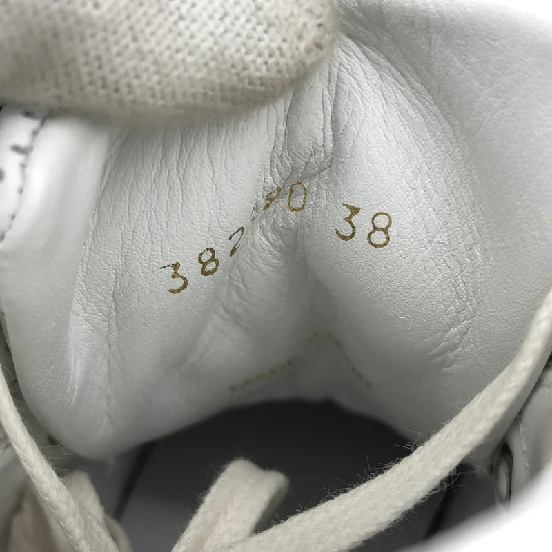 BALENCIAGA / バレンシアガ | パンチングレザー ハイカットスニーカー | 38 | レディース