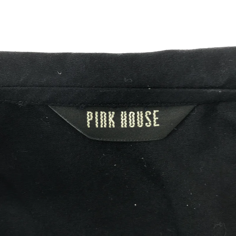 PINK HOUSE / ピンクハウス | コットン セーラーカラー ハーフスリーブシャツ | L | レディース