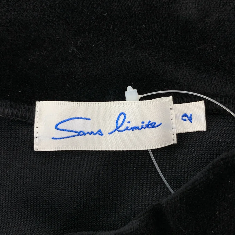 sans limite / サンリミット | 2025AW | ベロアモックネック カットソー | 2 | メンズ
