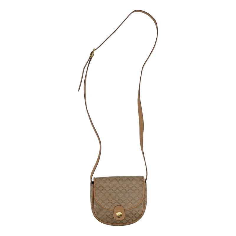 CELINE / セリーヌ | マカダム トリオンフ フラップミニショルダーバッグ |