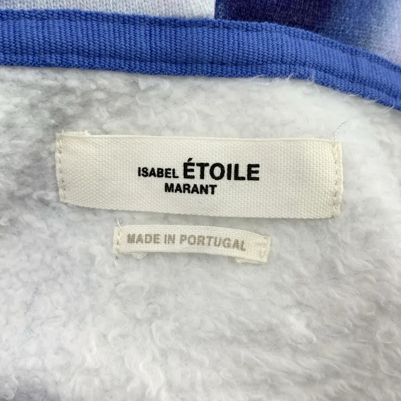 ISABEL MARANT ETOILE / イザベルマランエトワール | タイダイ染め パッチロゴ 半袖パーカー | 38 | レディース