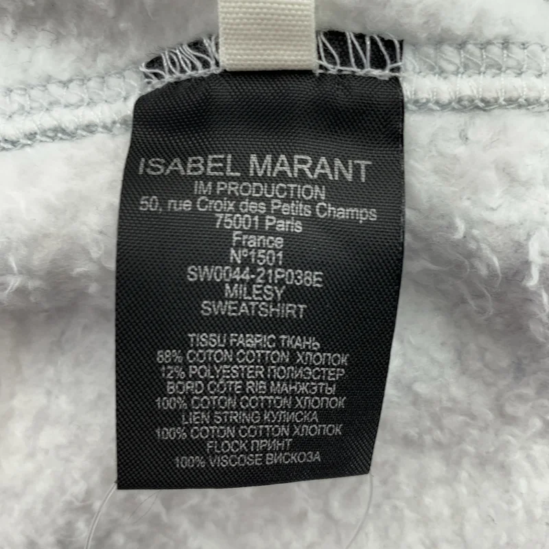 ISABEL MARANT ETOILE / イザベルマランエトワール | タイダイ染め パッチロゴ 半袖パーカー | 38 | レディース