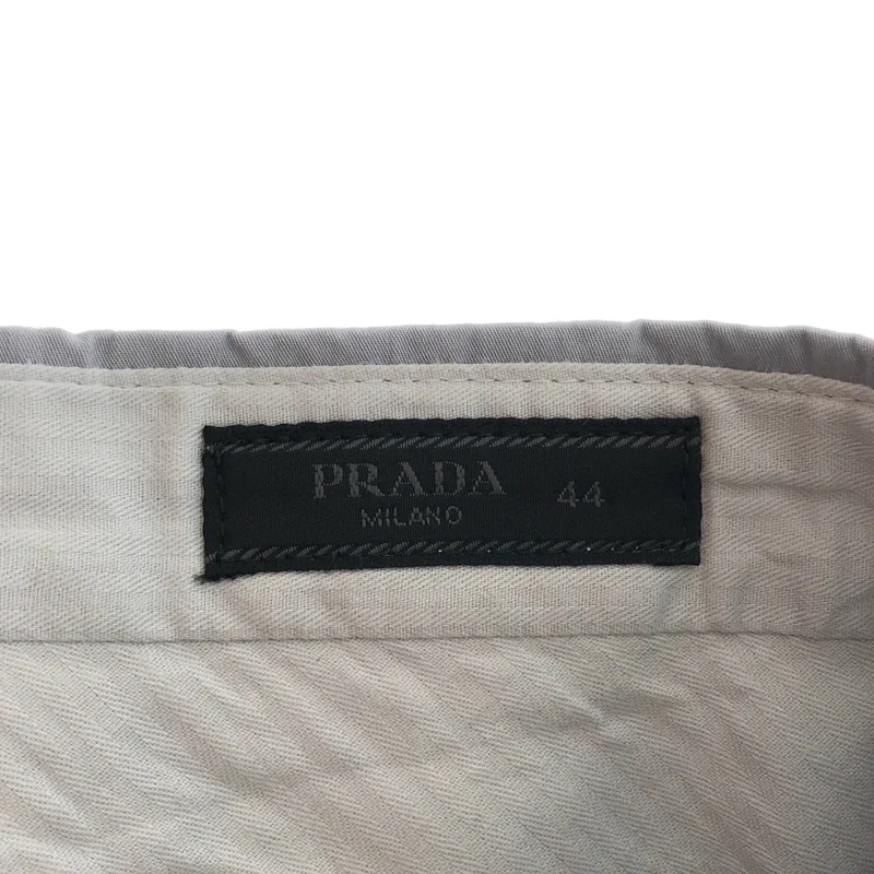 PRADA / プラダ | コットンチノ スラックス | 44 | メンズ