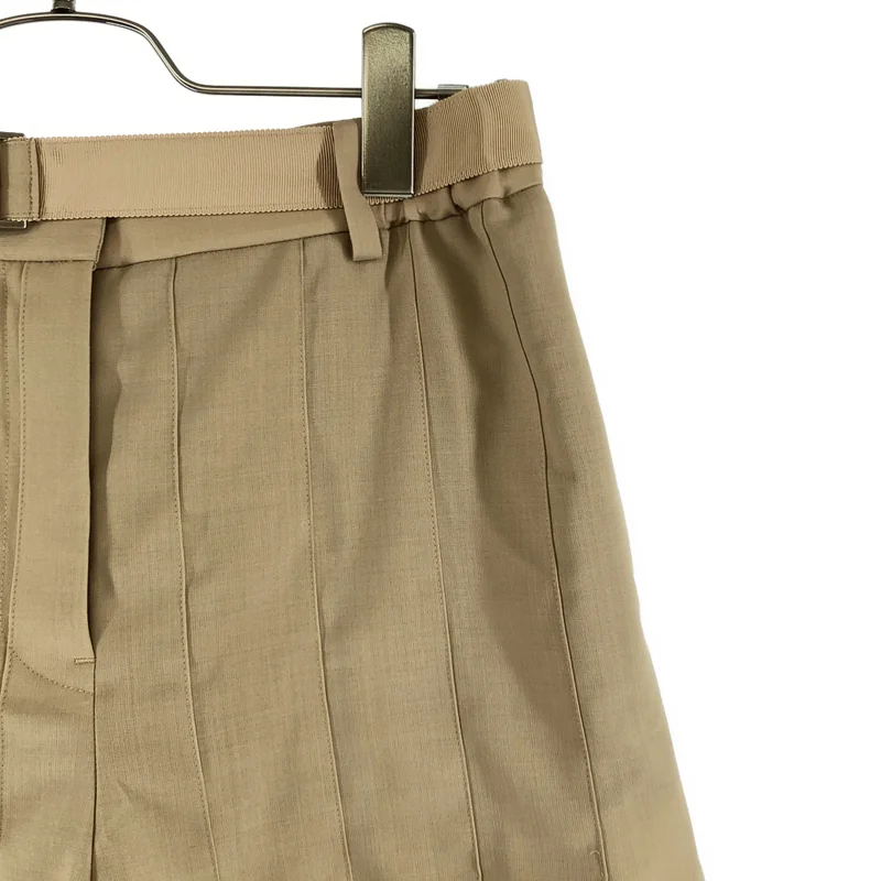 sacai / サカイ | SUITING SHORTS プリーツ ハーフパンツ | 2 | レディース