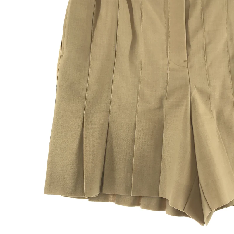 sacai / サカイ | SUITING SHORTS プリーツ ハーフパンツ | 2