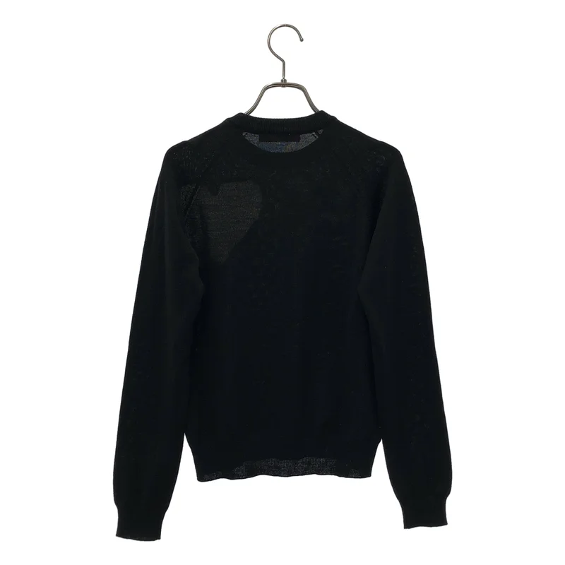 MSGM / エムエスジーエム | ウール ハート クルーネックニット | S | レディース