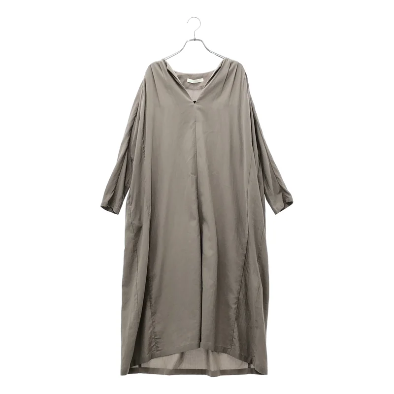 evam eva / エヴァムエヴァ | 2025SS | cotton tuck one-piece / コットン タックワンピース | M | レディース