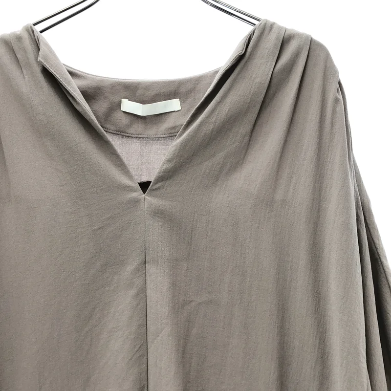 evam eva / エヴァムエヴァ | 2025SS | cotton tuck one-piece / コットン タックワンピース | M | レディース