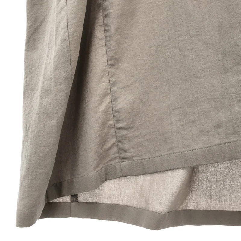 evam eva / エヴァムエヴァ | 2025SS | cotton tuck one-piece / コットン タックワンピース | M | レディース