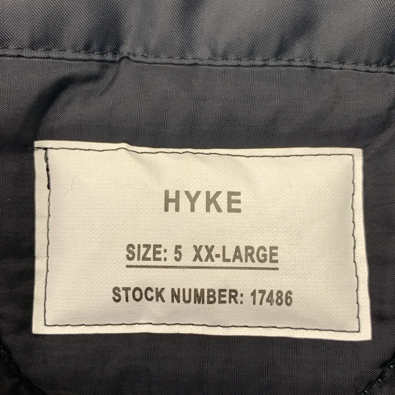 HYKE / ハイク | 2024AW | QUILTED LINER JACKET / オーバーシルエット キルティング ミリタリー ライナー ジャケット | 5 | メンズ
