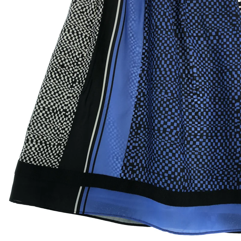 sacai / サカイ | キュプラ マルチチェック プリーツスカート | 2 | レディース