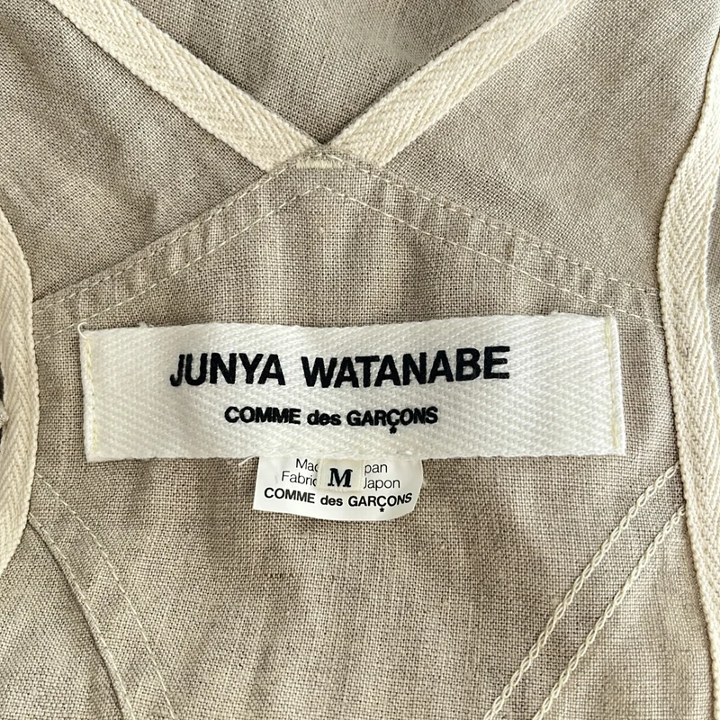 JUNYA WATANABE COMME des GARCONS / ジュンヤワタナベ | 2011SS | リネン バルーン オーバーオール サロペット | M | レディース