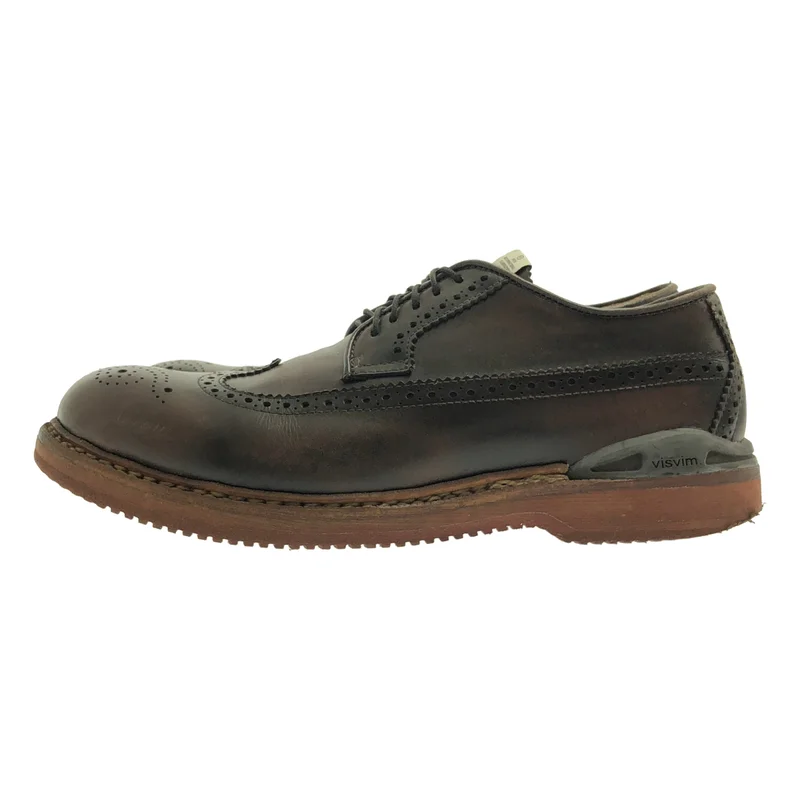 visvim / ビズビム | PATRICIAN WT-FOLK レザー ウイングチップ レースアップシューズ | 9.5 | メンズ