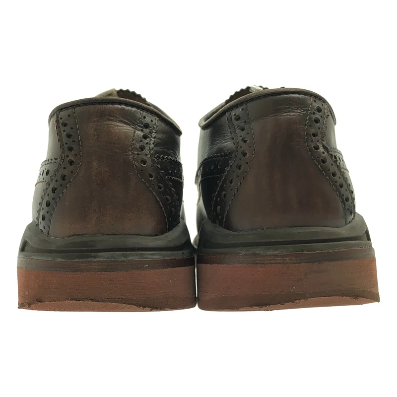 visvim / ビズビム | PATRICIAN WT-FOLK レザー ウイングチップ レースアップシューズ | 9.5 | メンズ
