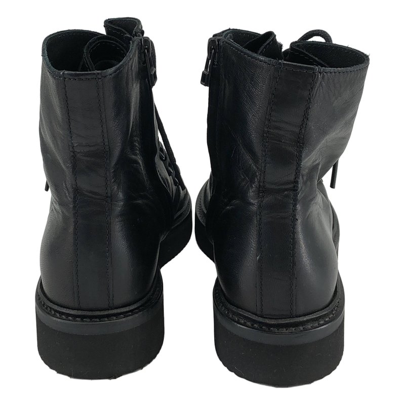 YOHJI YAMAMOTO POUR HOMME / ヨウジヤマモトプールオム | 2024AW | HORSE GRAIN TREKKING BOOTS / ホースレザー トレッキングブーツ | 2 | メンズ