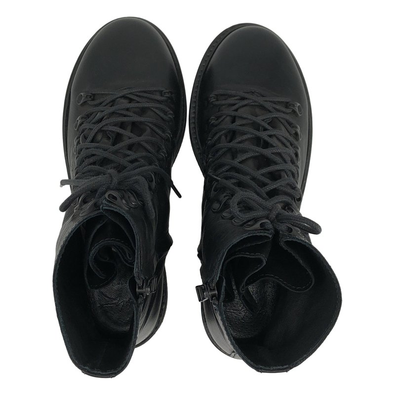 YOHJI YAMAMOTO POUR HOMME / ヨウジヤマモトプールオム | 2024AW | HORSE GRAIN TREKKING BOOTS / ホースレザー トレッキングブーツ | 2 | メンズ