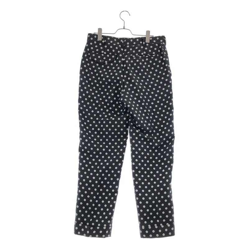 COMME des GARCONS HOMME PLUS / コムデギャルソンオムプリュス | 2012AW | ポリエステル縮絨 ドット ジャガード スラックス | S | メンズ