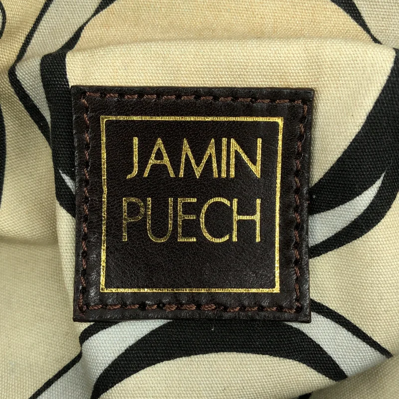 JAMIN PUECH / ジャマンピエッシュ | マルチレザー ハンドバッグ |