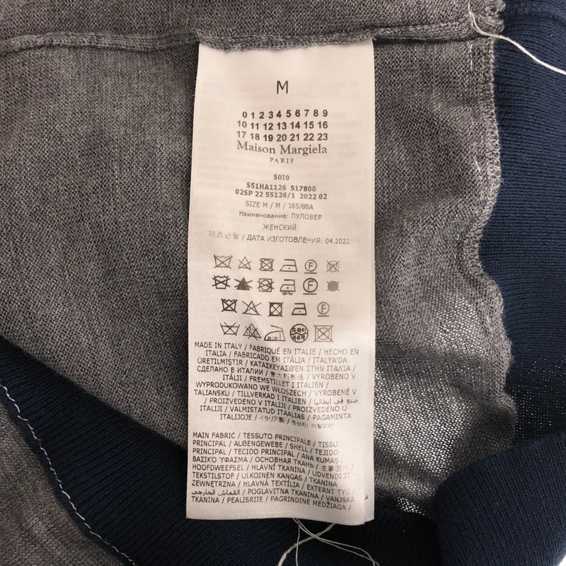 Maison Margiela / メゾンマルジェラ | 2022AW | ニット_長袖 S51HA1126 | M | レディース