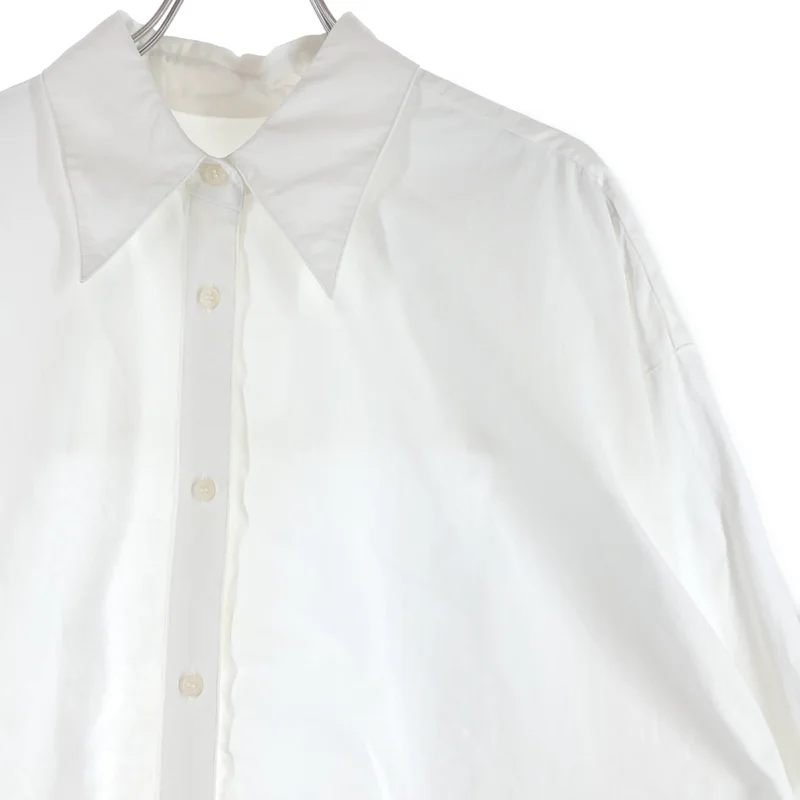 CITYSHOP / シティショップ | 2024SS | コットン バックレース ビッグスリーブシャツ | F | レディース