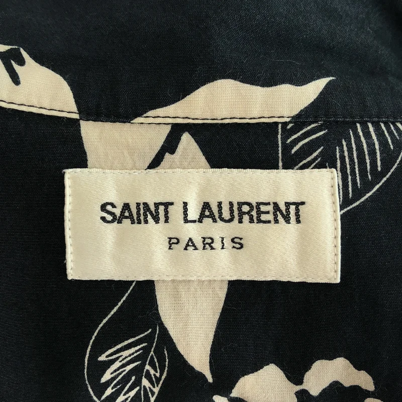 SAINT LAURENT PARIS / サンローランパリ | 2017SS | レーヨン コットン アロハシャツ | 38 | メンズ